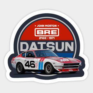 BRE John Morton Datsun 240z Sticker